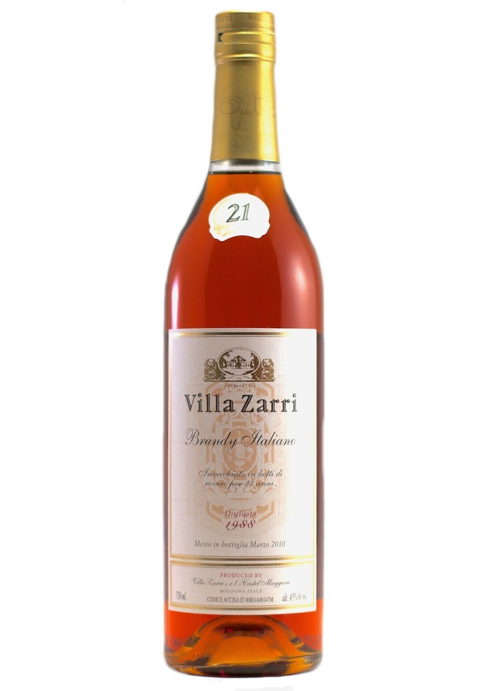 Villa Zarri 21 Year Old Brandy Italiano