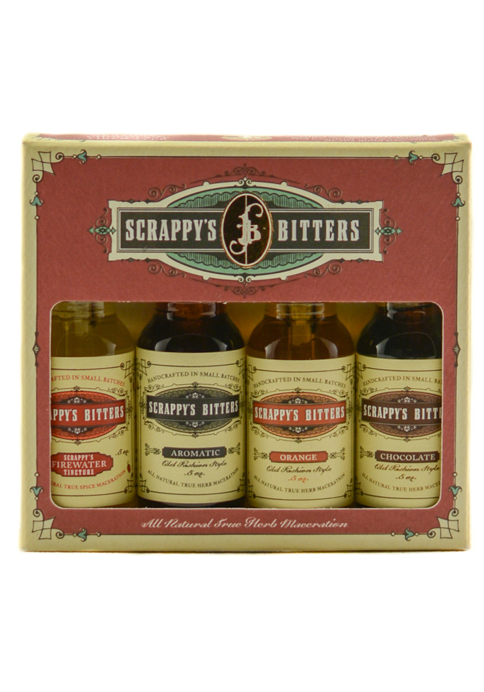 Scrappy's Bitters Essentials Flavors Gift Set