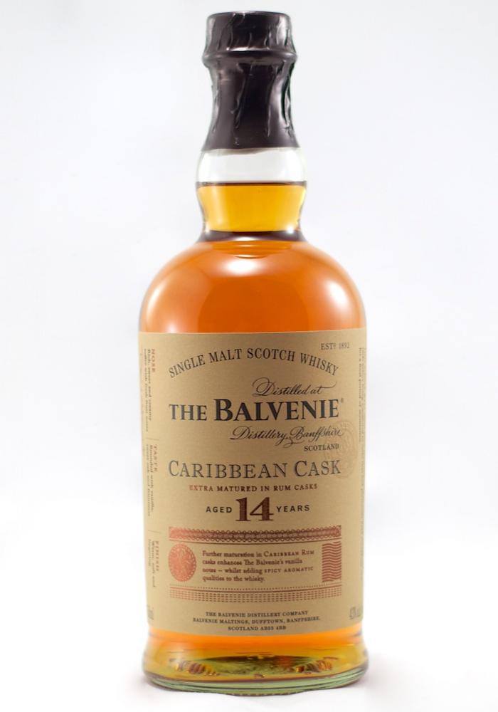Balvenie 14 YR Caribbean Rum Casks Single Malt Scotch Whisky