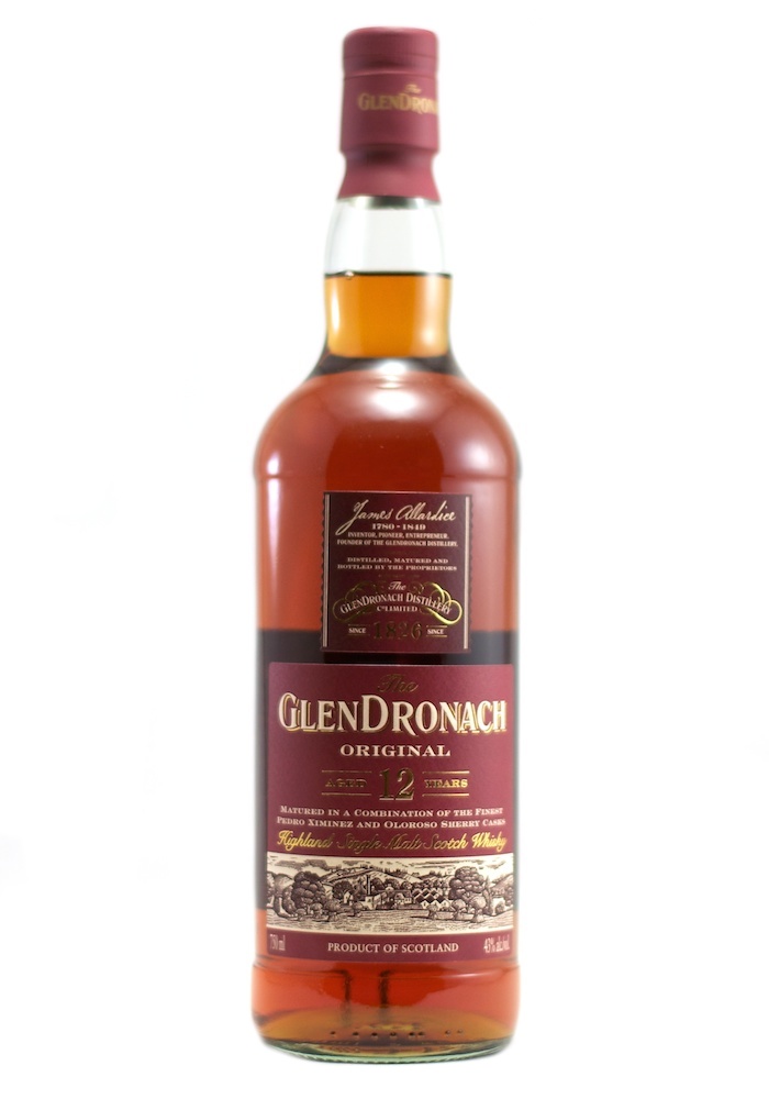 Glendronach Original 12 Yr Single Malt Scotch Whisky