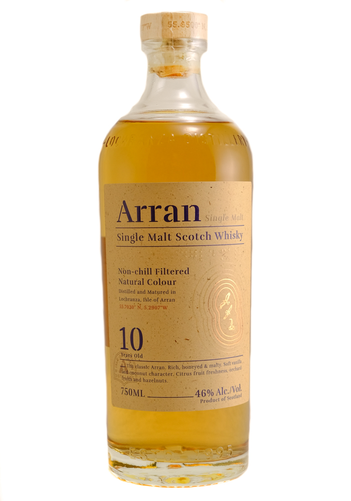 Arran 10 YR Single Malt Scotch Whisky 