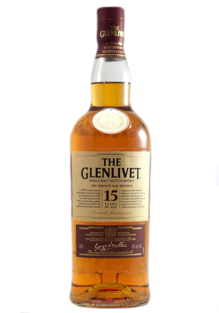 Glenlivet 15 YR French Oak Reserve Single Malt Scotch Whisky