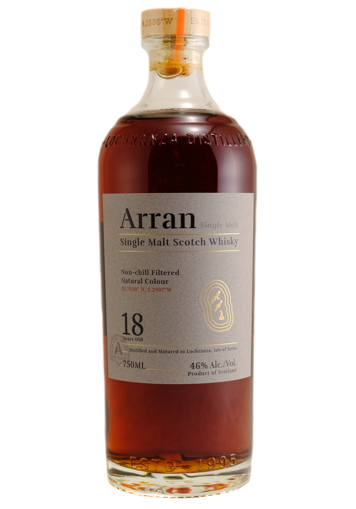 Arran 18 YR Single Malt Scotch Whisky