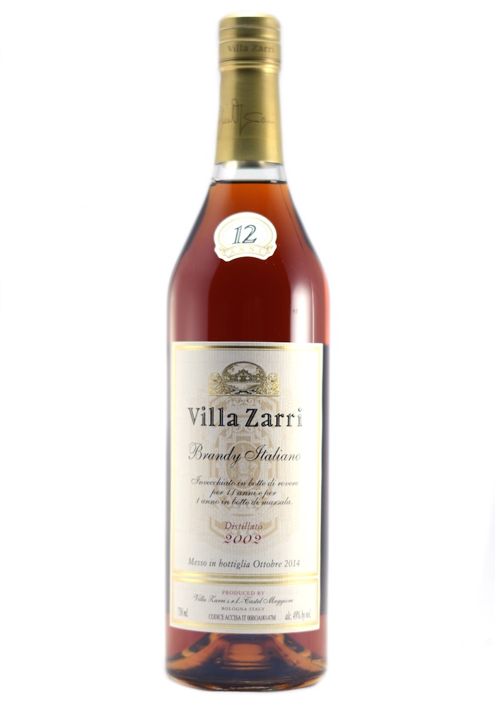Villa Zarri 12 Yr. Marsala Cask Italian Brandy