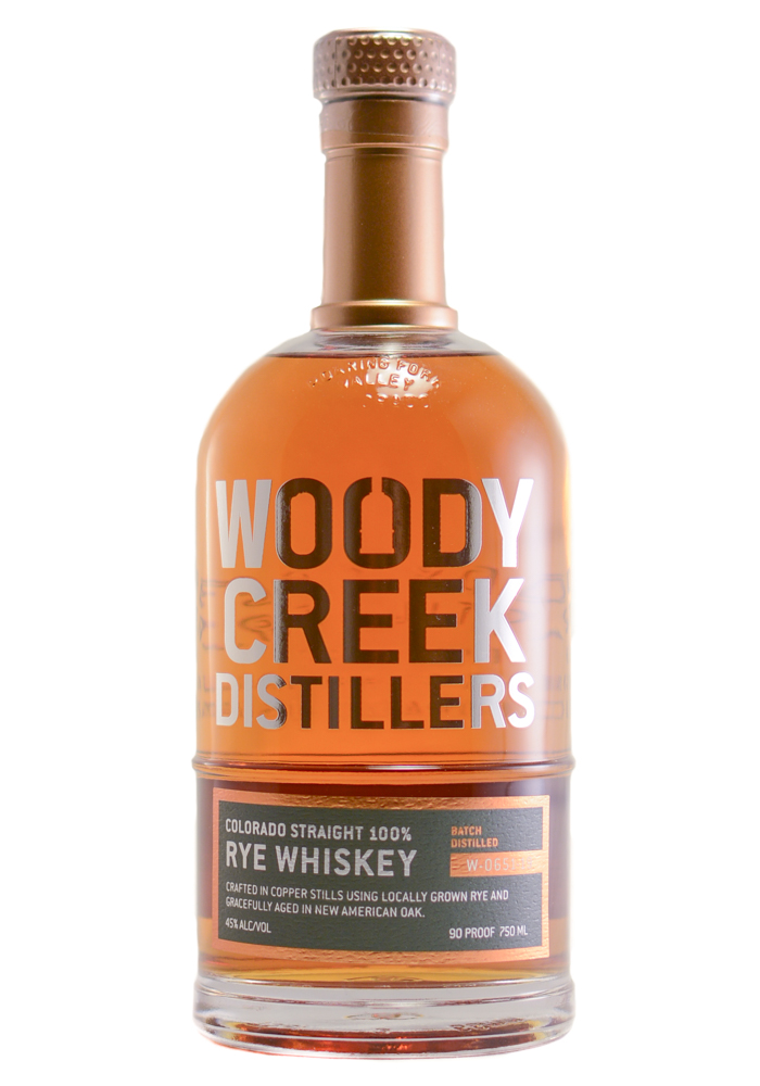 Woody Creek Colorado 4 Yr. Straight Rye Whiskey