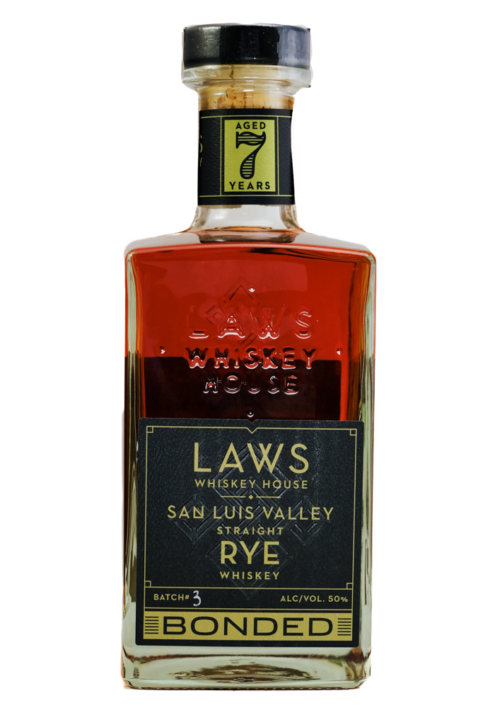Laws Bonded Straight Rye Whiskey