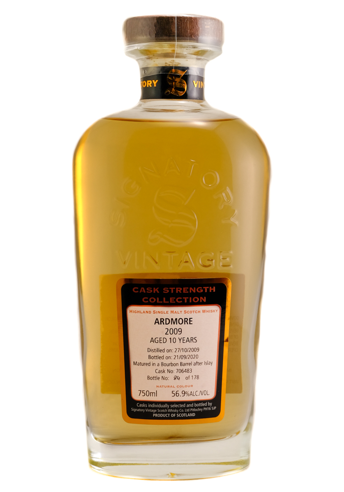 Ardmore 10 Yr. Signatory Bottling Single Malt Scotch Whisky